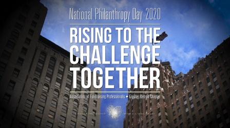 Video thumbnail: DPTV Specials National Philanthropy Day 2020: Rising to the Challenge