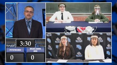 Video thumbnail: Scholastic Scrimmage Pittston Area vs. Wilkes-Barre Area