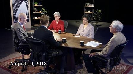 Video thumbnail: The Ivory Tower President Trump in Utica; 3-D guns; Free speech
