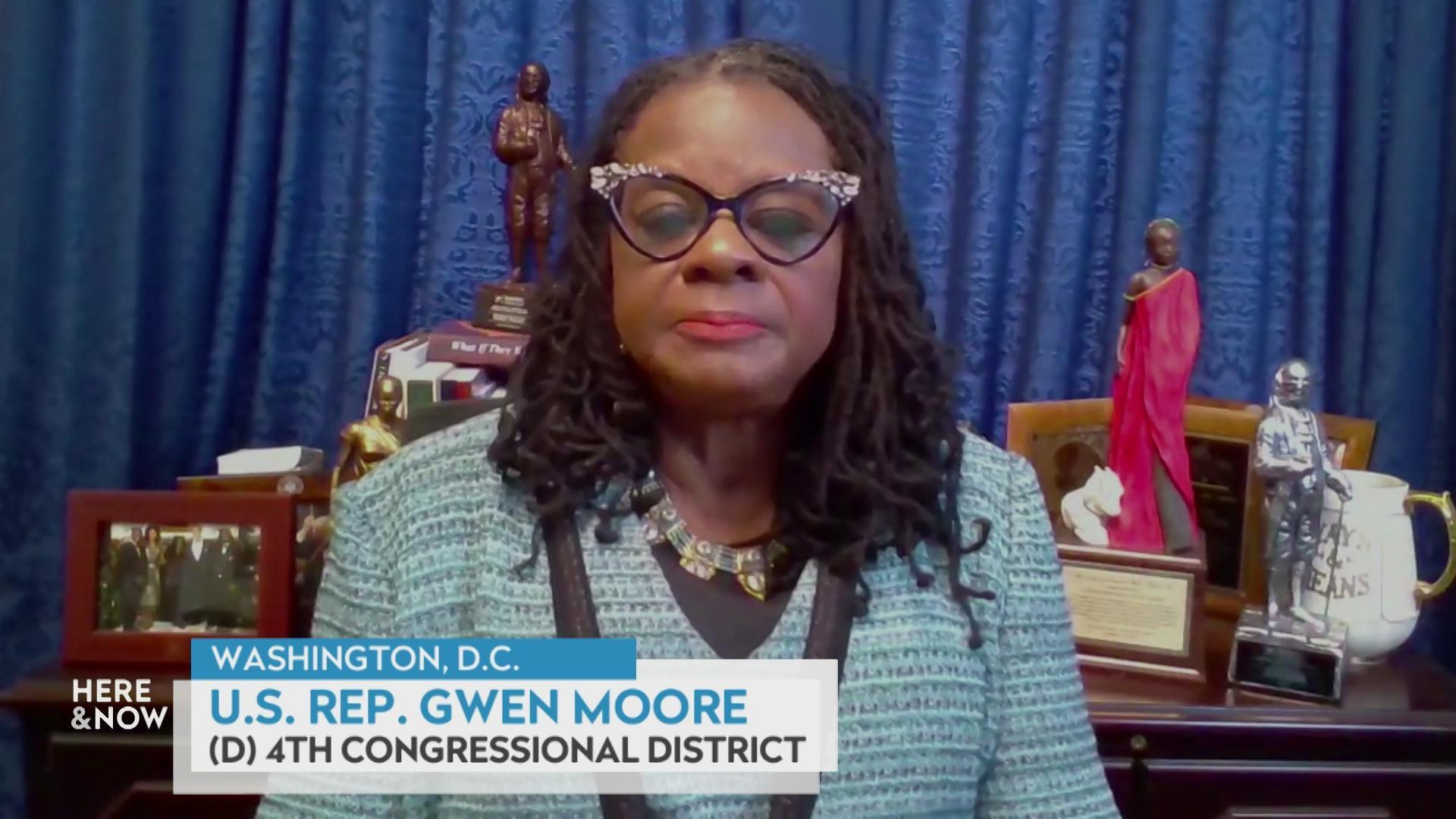 US Rep. Gwen Moore on the start of a new Trump presidency