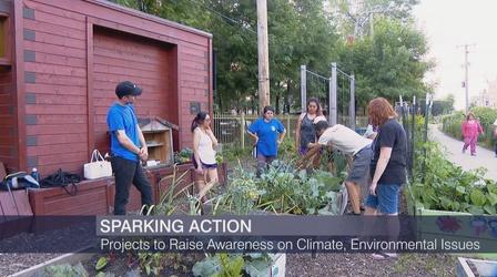 Video thumbnail: Chicago Tonight: Black Voices Public Art Initiative Aims to Spark Climate Action