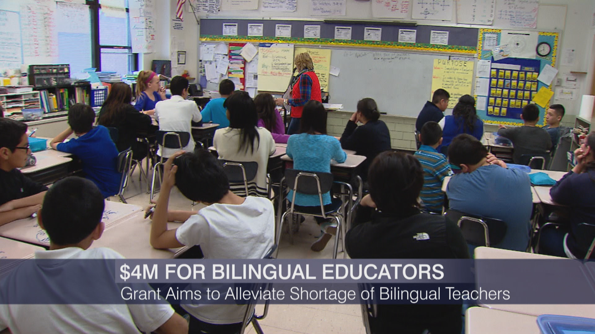 Grant Aims to Alleviate Shortage of Bilingual Teachers, image size:1920x1080