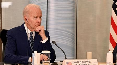 Video thumbnail: PBS NewsHour News Wrap: Debt ceiling looms as Biden attends G7 talks
