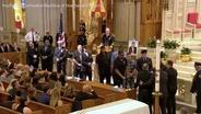 Port Newark cargo ship fire: Mourners gather for funeral of fallen  firefighter Augusto Acabou - ABC7 New York