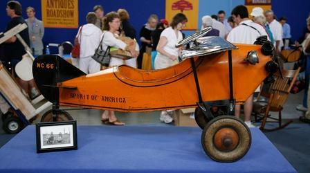 Video thumbnail: Antiques Roadshow Appraisal: Steelcraft "Spirit of America" Pedal Plane