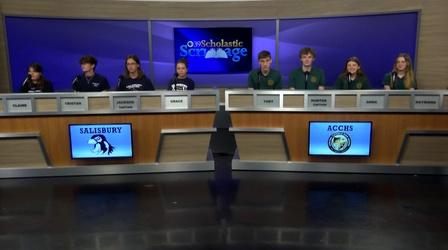 Video thumbnail: WLVT Scholastic Scrimmage Scholastic Scrimmage S48 E10 Salisbury HS vs ACCHS