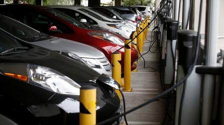 Video thumbnail: PBS NewsHour Calif. plan to ban sales of new gasoline cars could spread