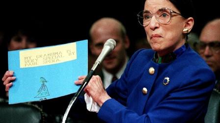 Video thumbnail: PBS NewsHour RBG leaves a legacy of fighting for equal rights