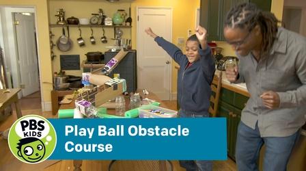 Video thumbnail: Crafts for Kids Play Ball Obstacle Course