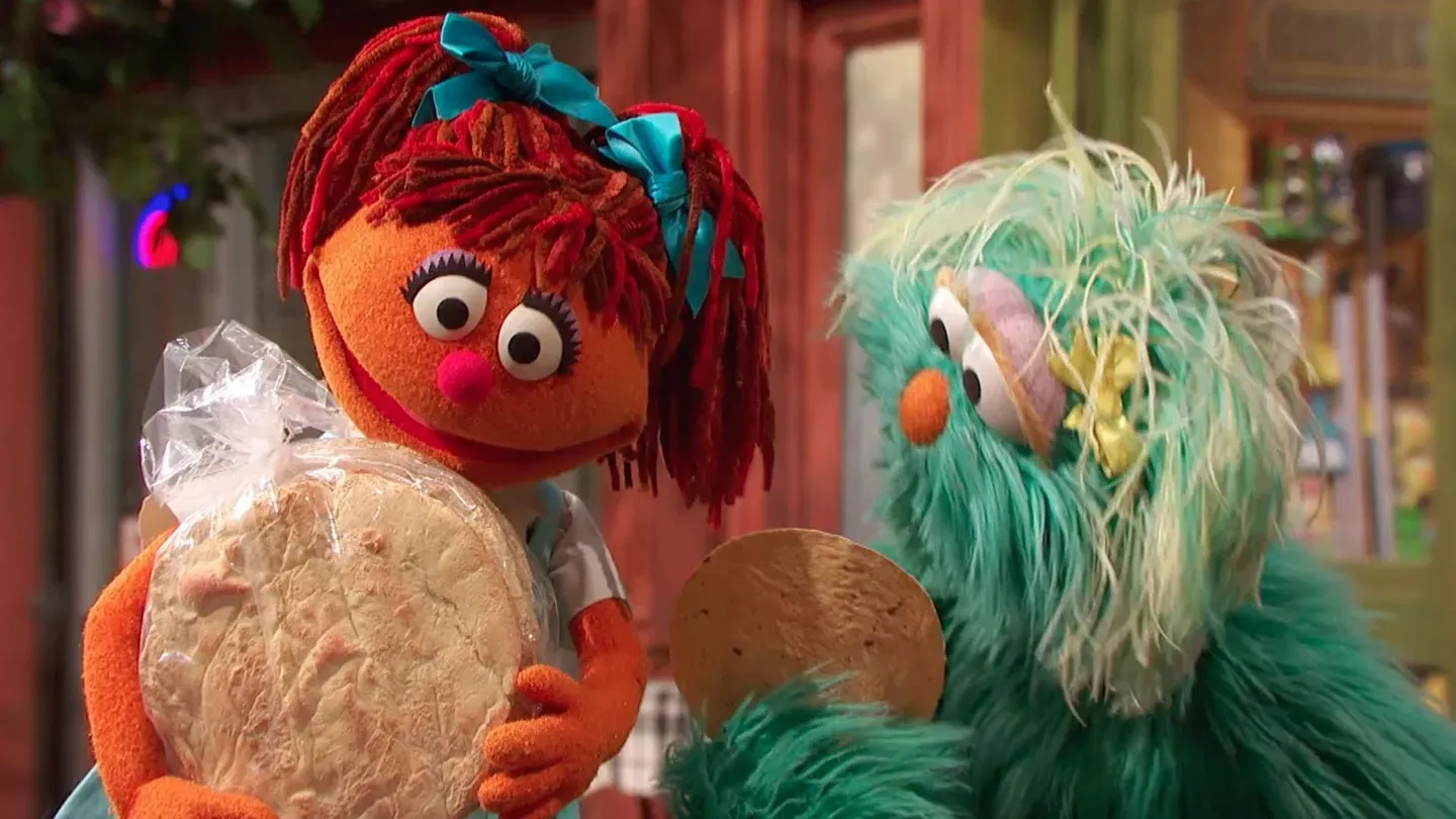 Chamki Visits Sesame Street