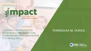 Link Between Early Childhood Education & Literacy Skills