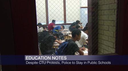 Video thumbnail: Chicago Tonight The Week in Review: CPS Board Vote Keeps Cops in Schools