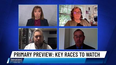 Video thumbnail: Reporters Roundtable Primary Preview