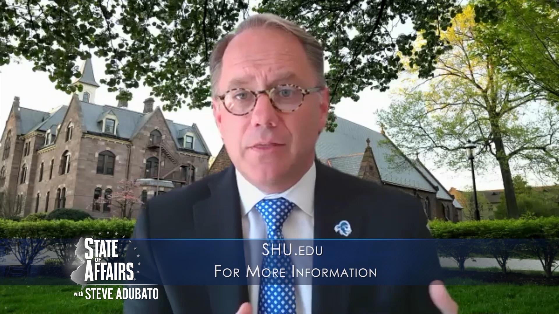 Seton Hall President Shares Universitys Plans For The Fall State Of Affairs With Steve 2222