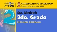2nd Grade with Mrs. Diedrich – Lesson 3 (Spanish CC)