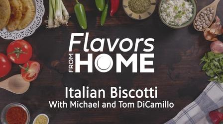 Video thumbnail: Making Buffalo Home Flavors From Home | Italian Biscotti with the DiCamillos