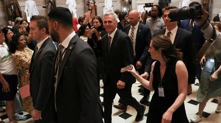 Video thumbnail: PBS NewsHour Deal to raise debt ceiling faces votes in Congress