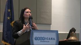 Video thumbnail: Evansville Rotary Club Regional Voices: Dana Schneider, Tri-State Area Scams