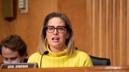 Uncertainty in the Senate as Sinema leaves Democratic Party