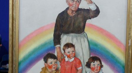 Video thumbnail: Antiques Roadshow Appraisal: Ellen Pyle "Rainbow" Illustration, ca. 1936