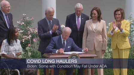 Video thumbnail: Chicago Tonight On 31st Anniversary of ADA, Biden Announces New Protections