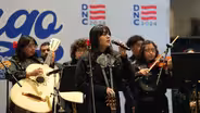 Mariachi Group Plays for DNC Attendees