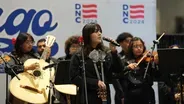 Mariachi Group Plays for DNC Attendees