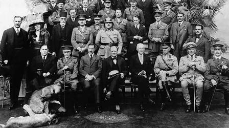 The Cairo Conference with Churchill, Bell and T.E. Lawrence
