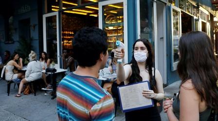 Video thumbnail: PBS NewsHour Paul Romer on halting the pandemic to save the U.S. economy