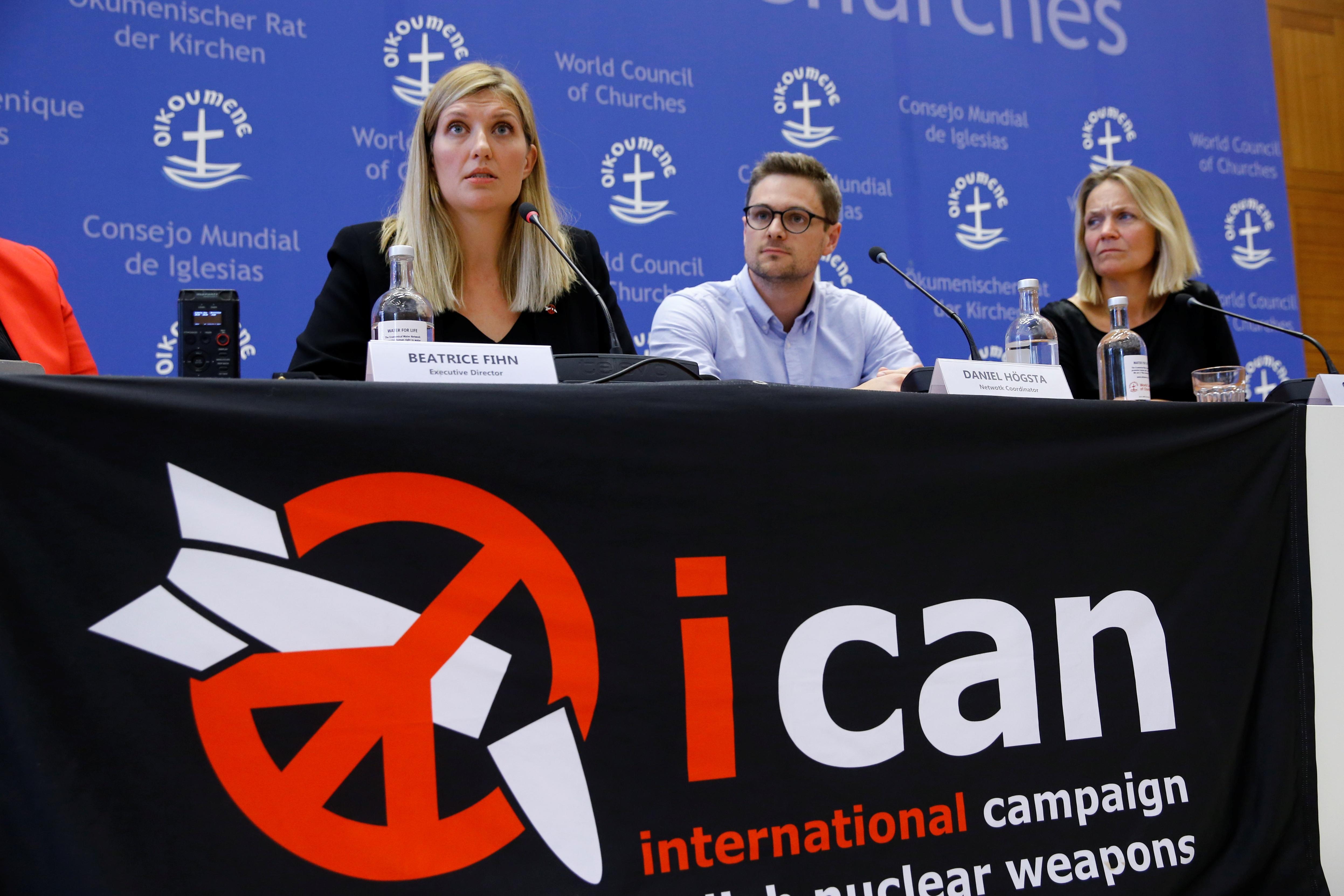 Nuclear disarmament activists win Nobel Peace Prize