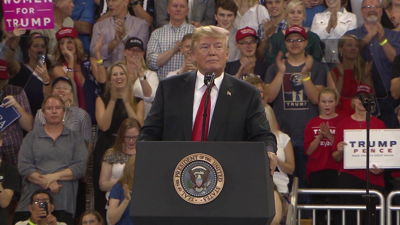 President Trump in Duluth