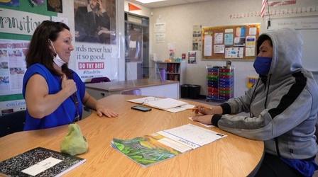 Video thumbnail: Inside California Education Day in the Life – Deaf and Hard of Hearing Teacher