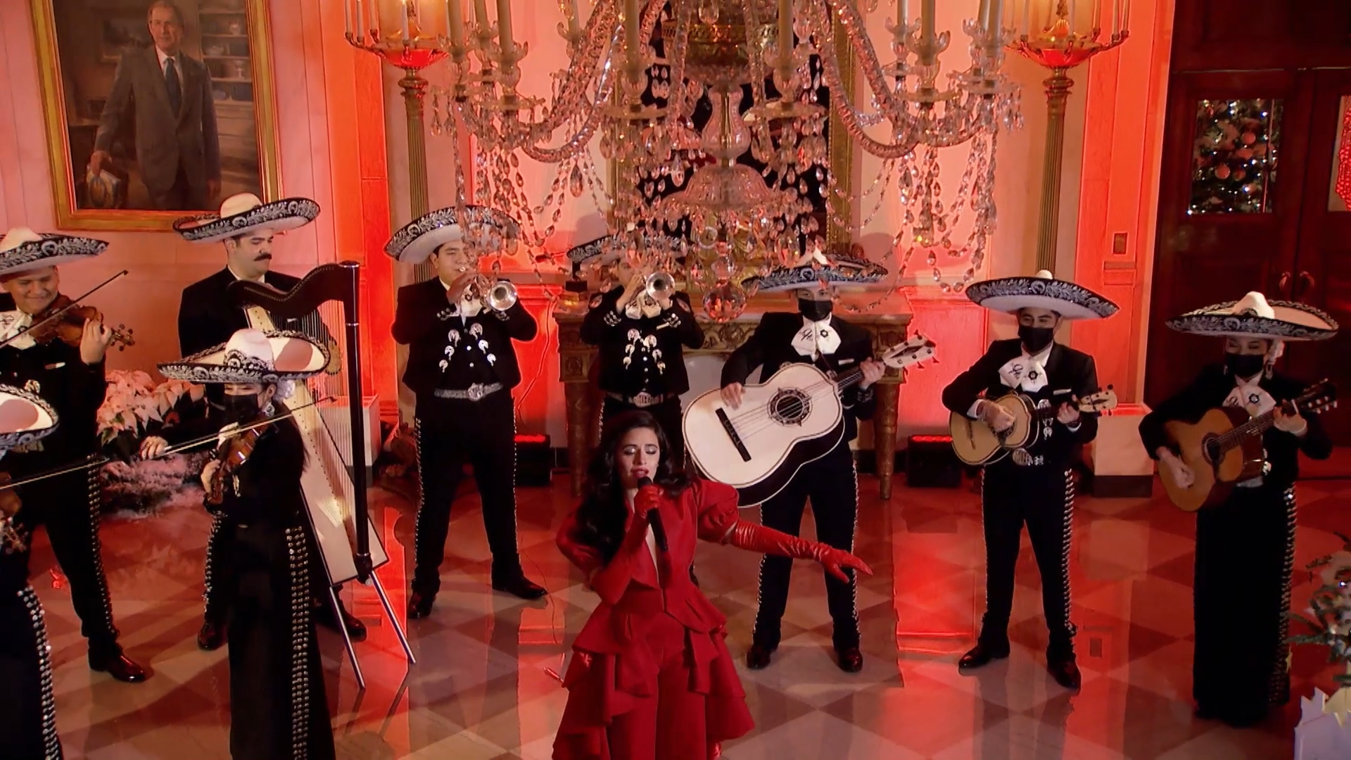 STANDING HERE, I REALIZE but in HD and Extended to about 1 hour (also with  the Mariachi Skin) 