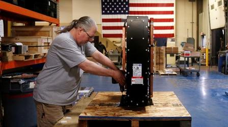 Video thumbnail: PBS NewsHour January job numbers rose on manufacturing sector's strength