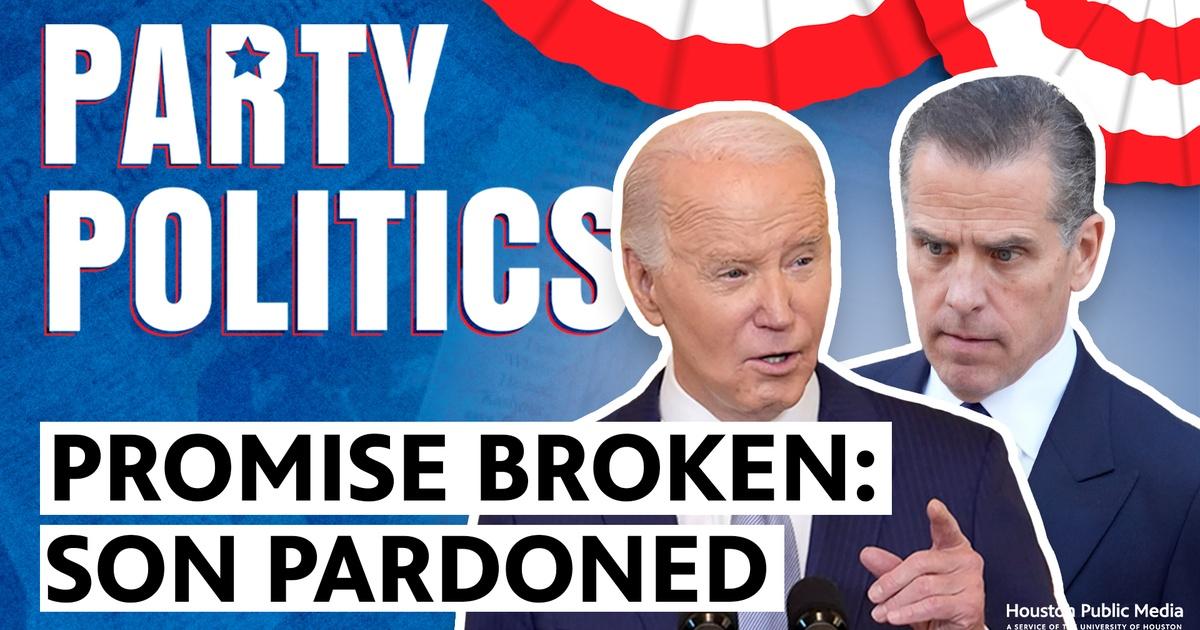 Party Politics Unexpected Twist Biden Breaks Promise and Pardons