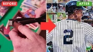 This Artist Cuts Up 1,000+ Baseball Cards for One Portrait