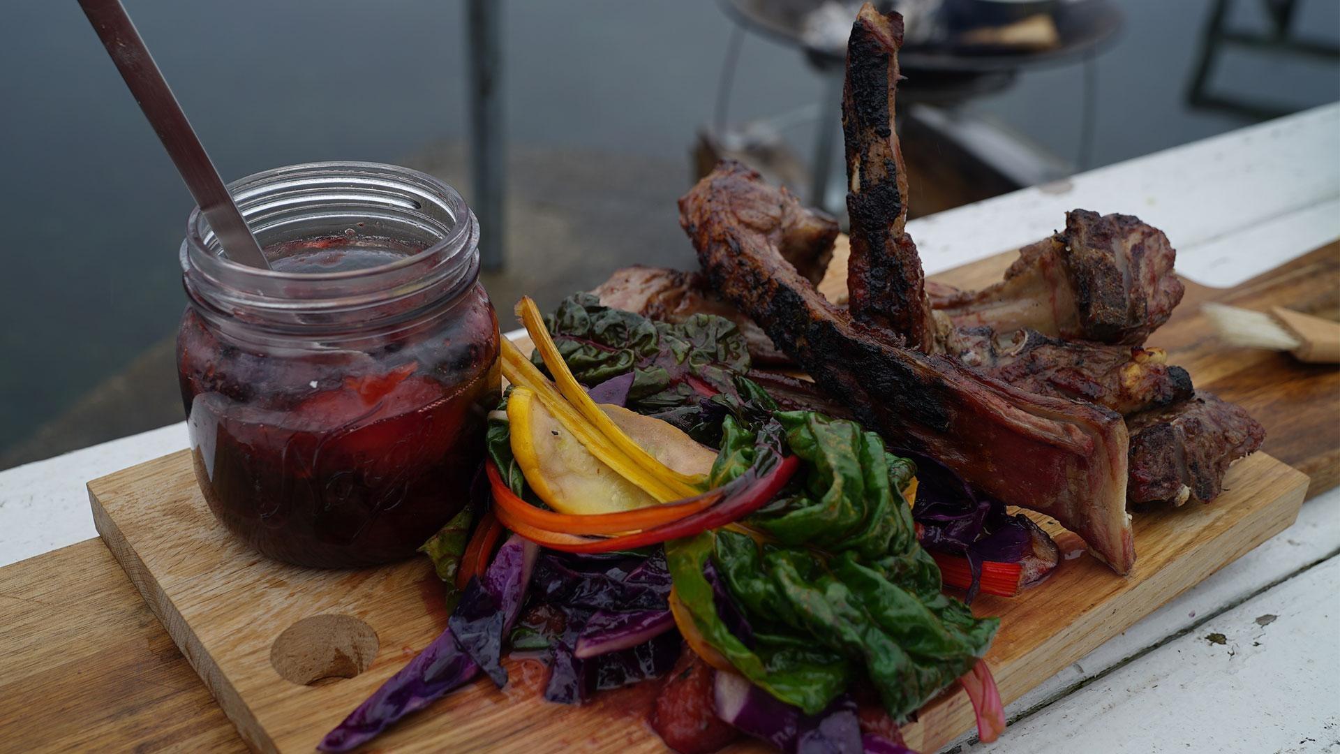 Roasted Coastal Lamb & Dried Kelp