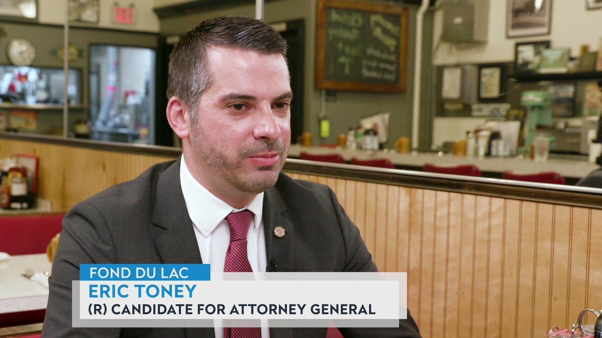 Eric Toney on running for Wisconsin Attorney General in 2026 Eric Toney on running for Wisconsin Attorney General in 2026