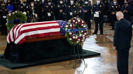 Video thumbnail: PBS NewsHour News Wrap: Slain U.S. Capitol Police officer honored