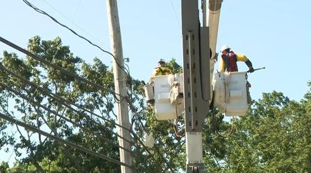 Video thumbnail: NJTV News Crews work to restore power to Isaias-hammered New Jersey