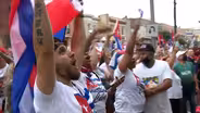 Cuban-Americans in NJ rally in support of protestors in Cuba