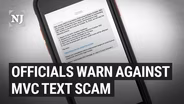 Beware of state MVC text scams