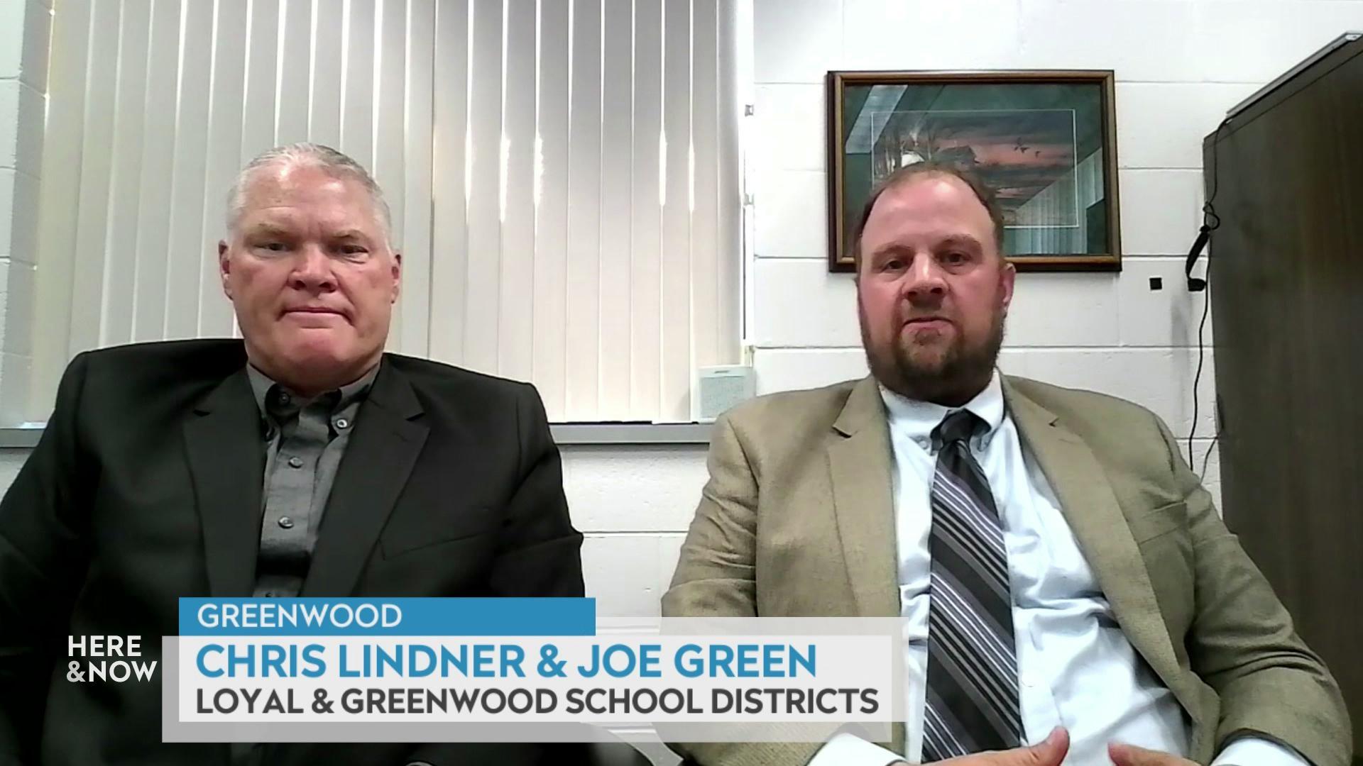 Chris Lindner and Joe Green on sharing school district costs