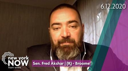 Video thumbnail: New York NOW State Senator Fred Akshar on Police Reform, 50-A
