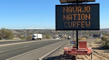 Video thumbnail: PBS NewsHour Navajo Nation's health care system strained by COVID-19