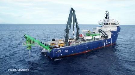 Video thumbnail: PBS News Hour Papua New Guinea struggles to monitor deep-sea mining