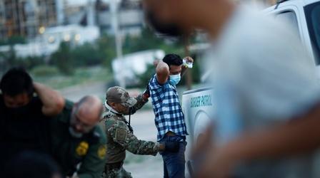 Video thumbnail: PBS NewsHour Here's how Border Patrol apprehends, aids migrants