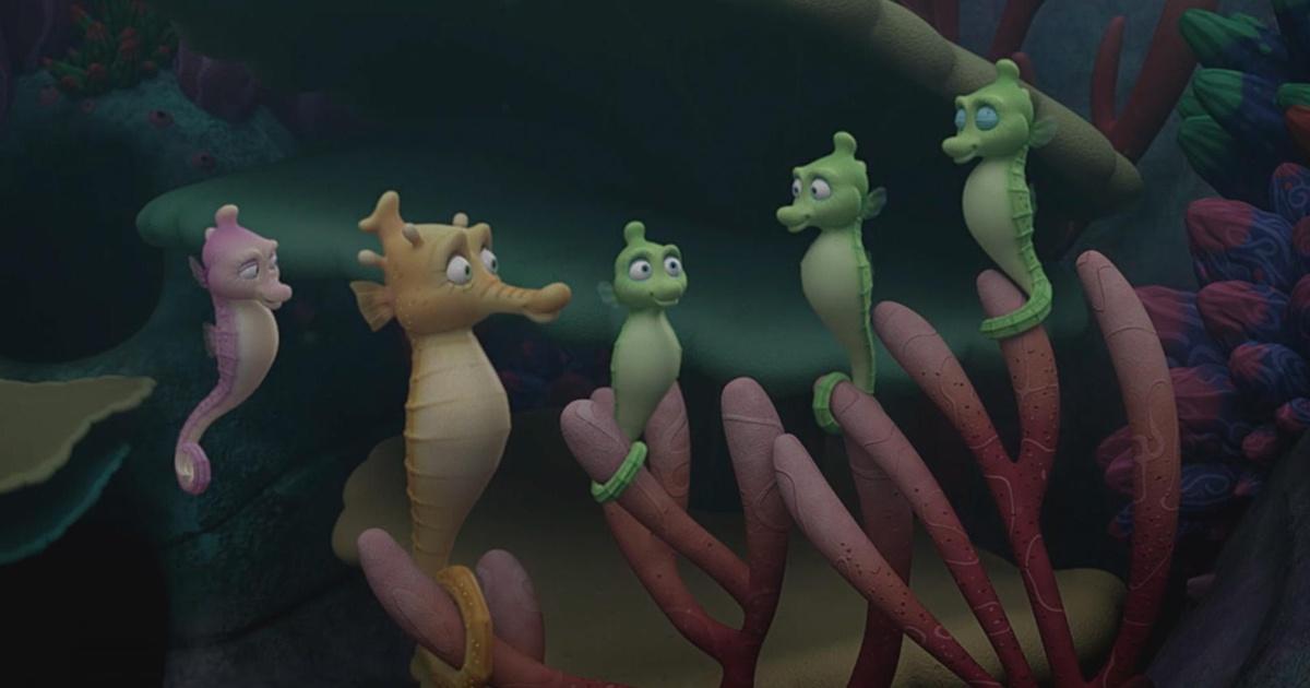 Splash and Bubbles Gush is Afraid of Storms Episode 29 PBS