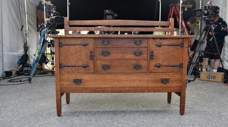 Video thumbnail: Antiques Roadshow Appraisal: Stickley Craftsman Sideboard, ca. 1905