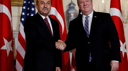 Video thumbnail: PBS NewsHour Çavuşoğlu: Turkey can work with both U.S., Russia